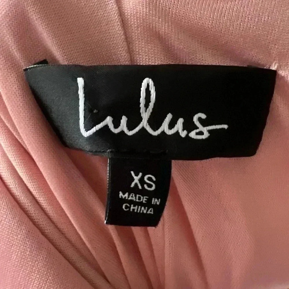 Lulu’s Purely Divine Blush Pink Satin Halter Midi Dress NWT - Picture 13 of 13